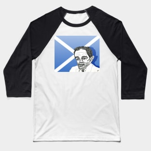 Alex Salmond Funny Cartoon Caricature 1 Baseball T-Shirt